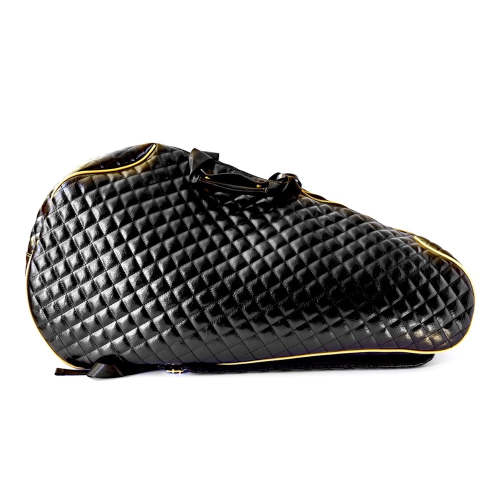 Elegant Black Quilted Women's Bag